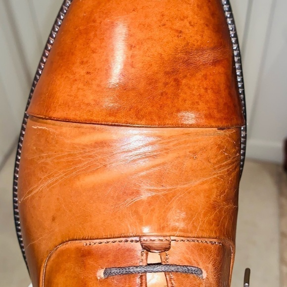 Johnston Murphy Cellini Cap Toe Oxford. - Picture 10 of 16